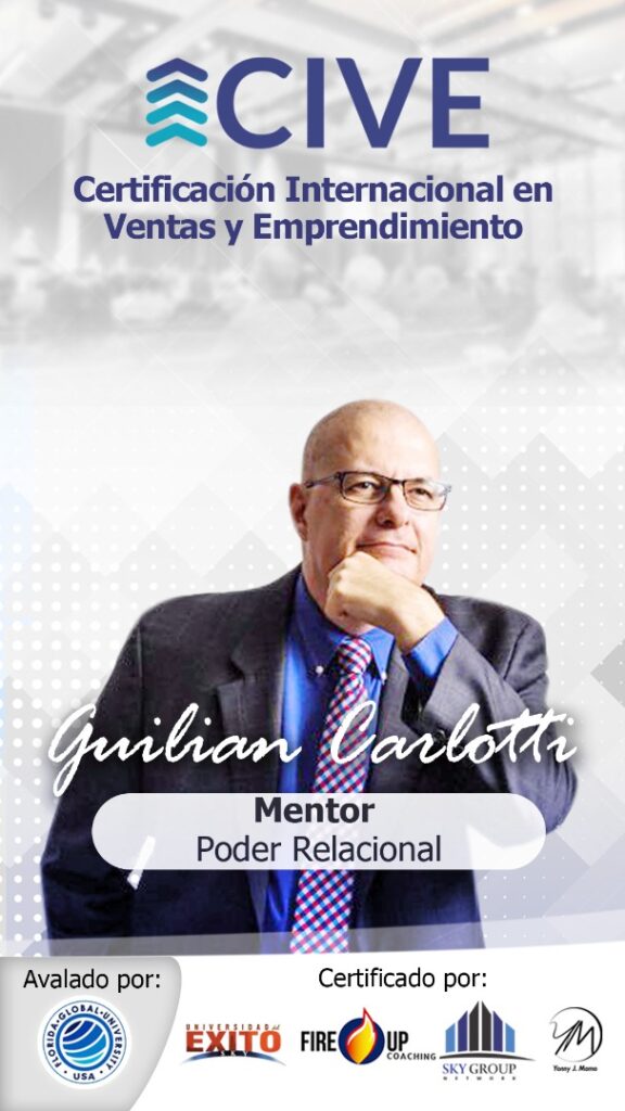 Guilian Carlotti, Mentor CIVE - Poder Relacional