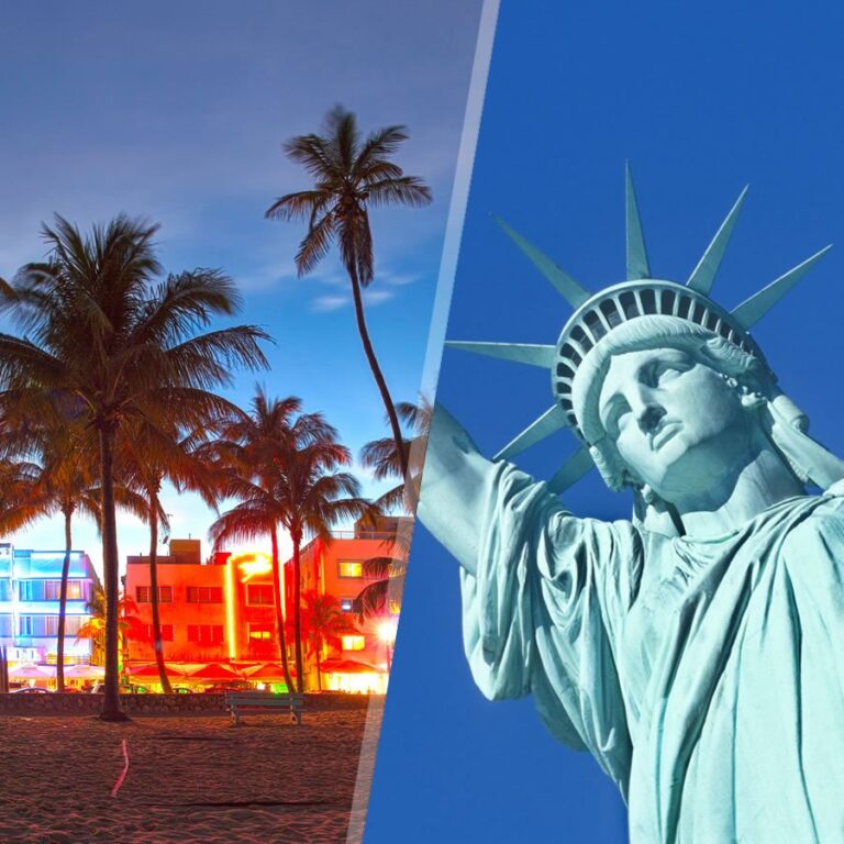 Florida apunta alto, supera a Nueva York y se ubica como el segundo mayor mercado inmobiliario en los Estados Unidos.