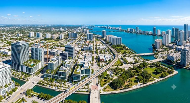 ¿Hacia dónde crece Miami?