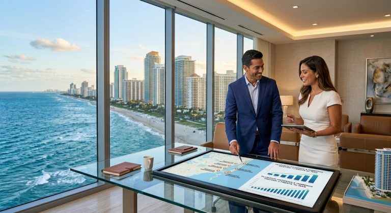 Frente al Mar, El estándar de Oro de la Inversión en Miami.